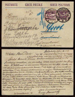 Silesia. 1921. Leobschitz - Somerland. Stat Card + Adtl. VF. - Schlesien