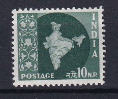 185 INDE 1957/58 - Yvert 76 - Carte De L Inde - Neuf ** (MNH) Sans Charniere - Nuovi