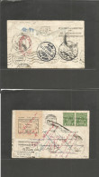 SIAM. 1931 (21 Oct) Australia - Trang Via Tung Song Haad Thai (xxx/RRR) South West Siam, Over To Federated Malay States  - Siam
