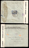 SIAM. 1941 (27 Sept). Bangkok - USA. Fkd. Doble Censored Env. Thai -6. - Siam