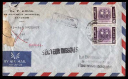 SIAM. 1963. Bankok (Hospital) To Algeria, Addressed To A Military, During Independance War/return Marks. Most Unusual. - Siam