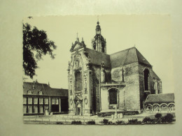 51150 - AVERBODE - ABDIJ - VOORZICHT VAN DE KERK 1672 - ZIE 2 FOTO'S - Scherpenheuvel-Zichem