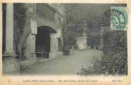 95 - Saint Prix - Bois Notre-Dame - Jardin D'un Artiste - Indication Type Blanc I Bis - CPA - Oblitération Ronde De 1901 - Saint-Prix