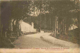 88 - Remiremont - Entrée De La Promenade Du Calvaire - Correspondance - CPA - Voyagée En 1921 - Voir Scans Recto-Verso - Remiremont