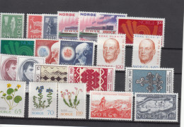Norway 1973 - Full Year MNH ** - Años Completos