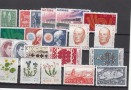 Norway 1973 - Full Year MNH ** - Annate Complete