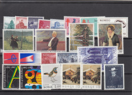 Norway 1982 - Full Year MNH ** - Años Completos