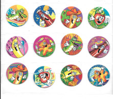 DG26 - SERIE 12 POGS PIMOUSSE - Otros & Sin Clasificación