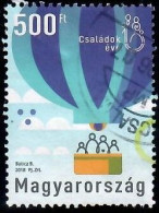Hungary, 2018, Used, The Year Of Families Mi. Nr.5972 - Oblitérés