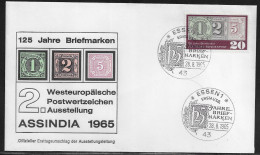 Germany. FDC Mi. 482.  Stamps Of Thurn And Taxis, 1852-59.  FDC Cancellation On Cachet Special Envelope - 1961-1970