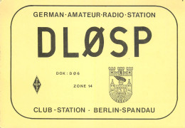 Germany Federal Republic Radio Amateur QSL Card Y03CD DL0SP - Radio Amatoriale