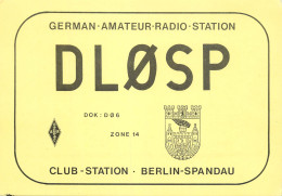 Germany Federal Republic Radio Amateur QSL Card Y03CD DL0SP - Radio Amatoriale