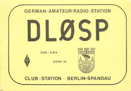 Germany Federal Republic Radio Amateur QSL Card Y03CD DL0SP - Radio Amatoriale