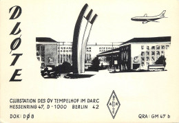 Germany Federal Republic Radio Amateur QSL Card Y03CD DL0TE - Radio Amatoriale