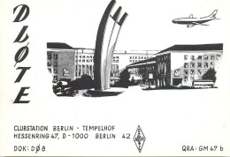 Germany Federal Republic Radio Amateur QSL Card Y03CD DL0TE - Radio Amatoriale