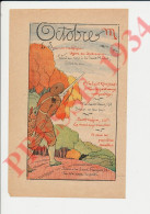 Récit 1934 J. Romain Le Monnier Le Canard Et Les Noyaux De Pêche + Mois D'octobre Chasse Chasseur Dictons - Zonder Classificatie