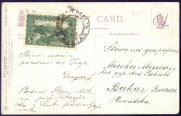 BOSNIA & H. - K.u.K. -  POST MOSTAR 13 To BAKAR - 1906 - Bosnia Herzegovina