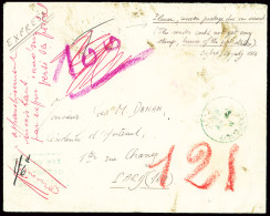 Lettre Lot De 5 Lettres De Grève "non Philatélique" Dont 1968, Rare - Stamps
