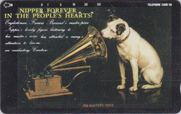 TC JAPON / 110-72348 - ANIMAL CHIEN NIPPER VOIX DE SON  MAITRE - HIS MASTER'S VOICE DOG JAPAN Free Phonecard - Cani