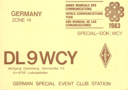 Germany Federal Republic Radio Amateur QSL Card Y03CD DL9WCY - Radio Amatoriale