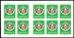 ** CARNET N°14a, Neuf **, TTB, RR, La Plus Grande Rareté Moderne De Monaco - Autres & Non Classés