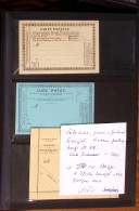 Lettre 1880-1977, Collection En Un Classeur De Près D'une Centaine D"entiers Postaux, Principalement Neufs, En Majorité  - Colecciones