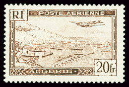 * POSTE AERIENNE N°4A 20f Brun (type II), Neuf *, TB. Signé Scheller - Altri & Non Classificati