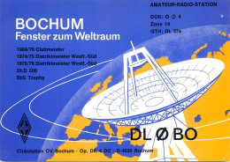 Germany Federal Republic Radio Amateur QSL Card Y03CD DL0BO - Radio Amatoriale