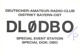 Germany Federal Republic Radio Amateur QSL Card Y03CD DL0DBO - Radio Amatoriale