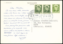 Lettre Série Complète De 9 Cartes Postales Ionyl "Du Pôle Nord Au Pôle Sud" Dont CP N°9 Pole Sud-pingouins. TB - Autres & Non Classés