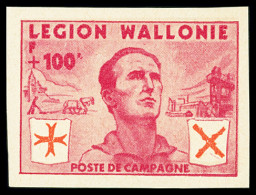 ** LEGION WALLONIE Série De 4 Valeurs Non Dentelées (COB N°26/29), Neuf **, TTB, Introuvable En France - Altri