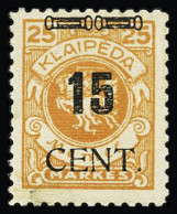 ** Michel N°190 Neuf **, TB, Rare. Signé Klein BPP Et Stolow (cote Michel) - Autres & Non Classés