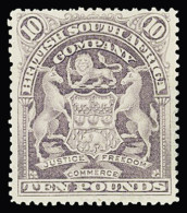 (*) N°73 10£ Violet-bleu, Neuf Sans Gomme, TB - Otros & Sin Clasificación