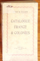 Y & T, Catalogue France & Colonies, 1930 - Sonstige & Ohne Zuordnung