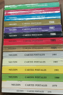 Collection Des Catalogues NEUDIN De 1978 à 1995, Dont Les Spécialisés Sur Les Photographes, Illustrateurs ; Plus Les Rég - Altri & Non Classificati