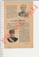 2 Vues Doc 1934 Général Marchand Héros De Fachoda Portrait Prince Sixte De Bourbon Souvigny 03 250/41 - Zonder Classificatie