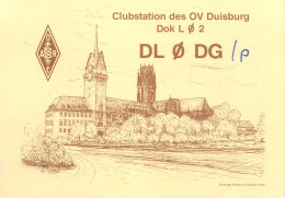 Germany Federal Republic Radio Amateur QSL Card Y03CD DL0DG - Radio Amatoriale