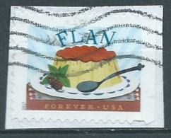 VERINIGTE STAATEN ETATS UNIS USA 2017 DELICIOSO: FLAN F  ON PAPER SC 5193 MI 5386 YT 5009 - Oblitérés