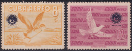 1960.382 CUBA 1960 MNH OVERPRINT PHILATELIC EXPO OVERPRINT BIRD PIGEON AVES.  - Luchtpost