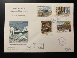 Enveloppe 1er Jour "Carnet De Voyage - Aquarelles De Serge Marko" 01/05/1999 - 248-249-250-251 - TAAF - FDC