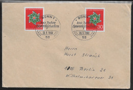 Germany. FDC Sc. 991.   Centenary Of German Trade Unions.  FDC Cancellation On Plain Envelope - 1961-1970