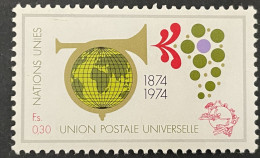 UN GENEVA - MNH** - 1974 Universal Postal Union Centenary  - # 39/40 - Ungebraucht