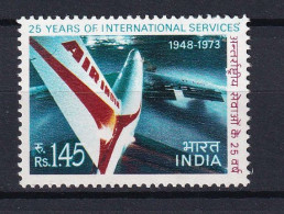 185 INDE 1973 - Yvert 368 - Avion Boeing 747 - Neuf ** (MNH) Sans Charniere - Neufs