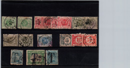 Belgium Belgique Postage Due Taxe Stamps - Postzegels