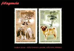 CUBA MINT. 2006-01 AÑO CHINO LUNAR. AÑO DEL PERRO - Nuovi