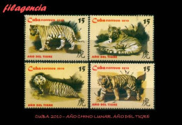 CUBA MINT. 2010-02 AÑO CHINO LUNAR. AÑO DEL TIGRE - Unused Stamps