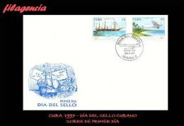 CUBA SPD-FDC. 1997-08 DÍA DEL SELLO CUBANO - FDC