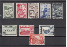 Iceland 1949 - Full Year MNH ** - Annate Complete