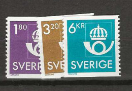 1987 MNH Sweden Mi 1420-22 Postfris** - Neufs