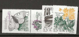 1987 MNH Sweden Mi 1423-26 Postfris** - Ungebraucht